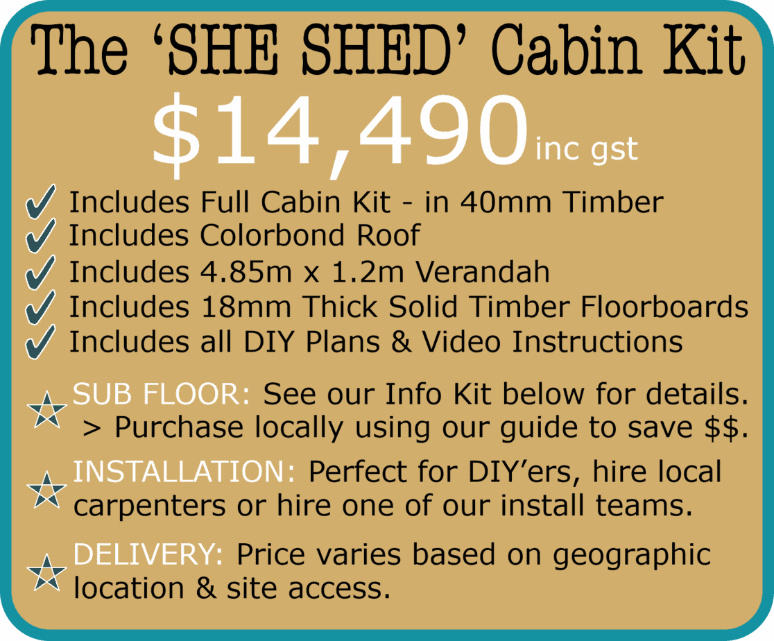 Cabinlife She Shed Cabin Price March 22
