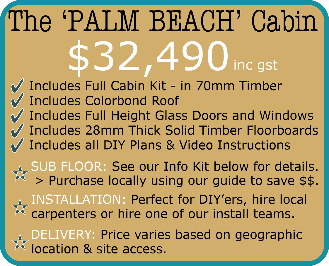 Cabinlife Palm Beach Cabin July 22