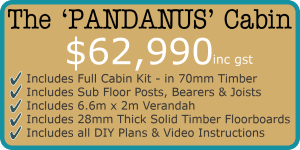 Cabinlife Pandanus 2 bed Cabin July 22