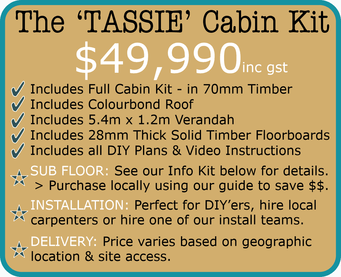 Cabinlife Tassie Cabin July 22